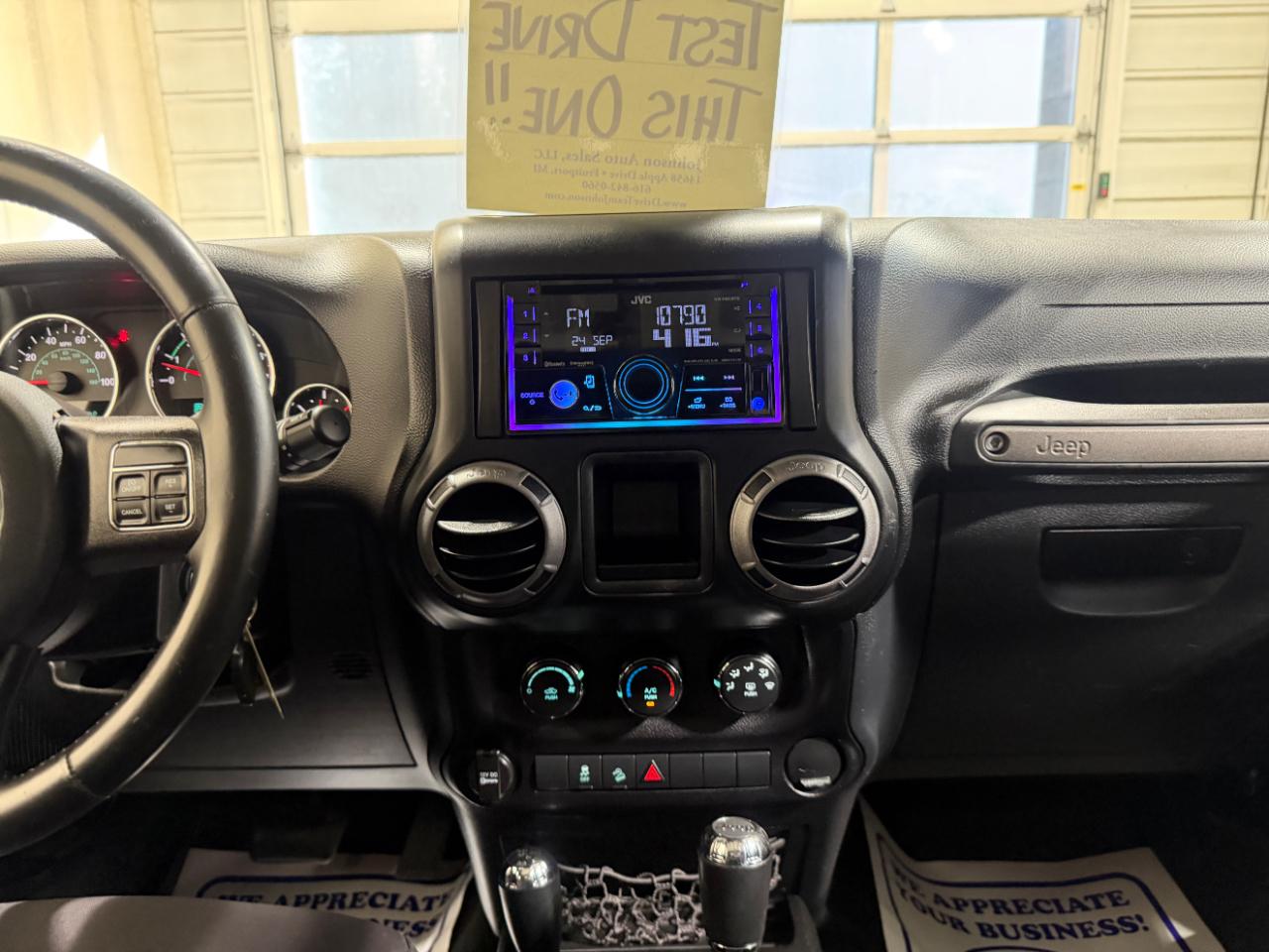 Jeep Wrangler 4WD 2dr Sport 2013
