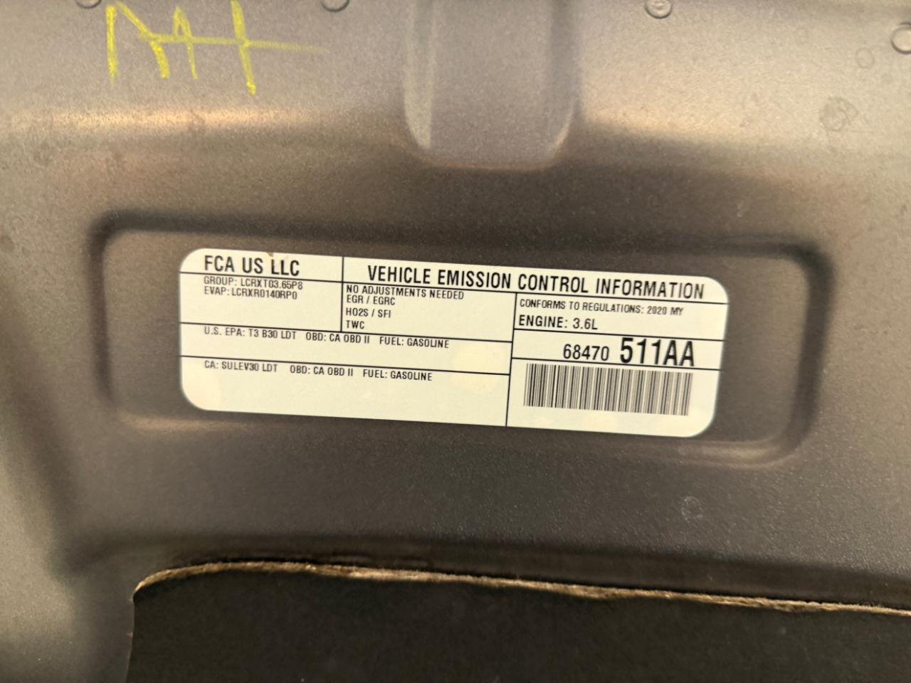 Chrysler Pacifica Touring FWD 2020