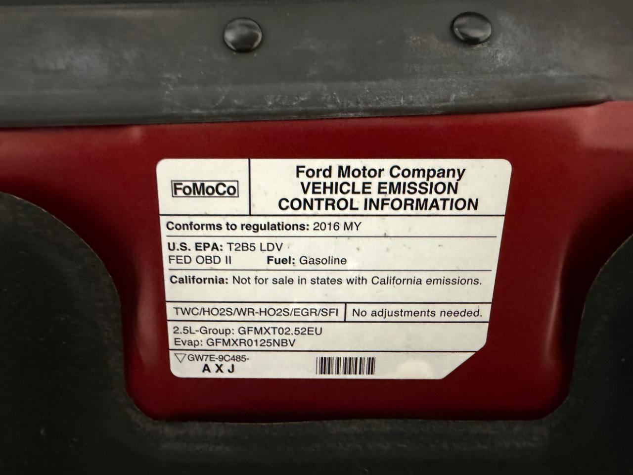 Ford Fusion 4dr Sdn SE FWD 2016