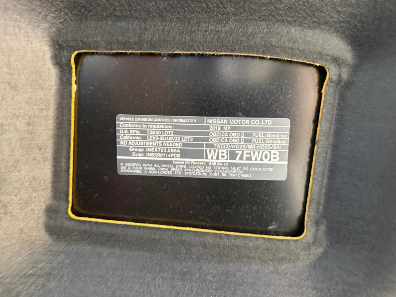 Nissan Rogue AWD SL 2018