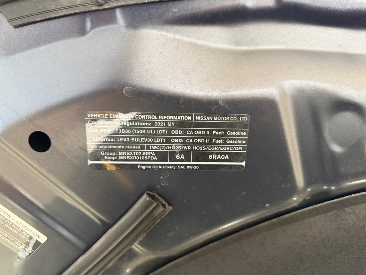 Nissan Rogue FWD S 2021