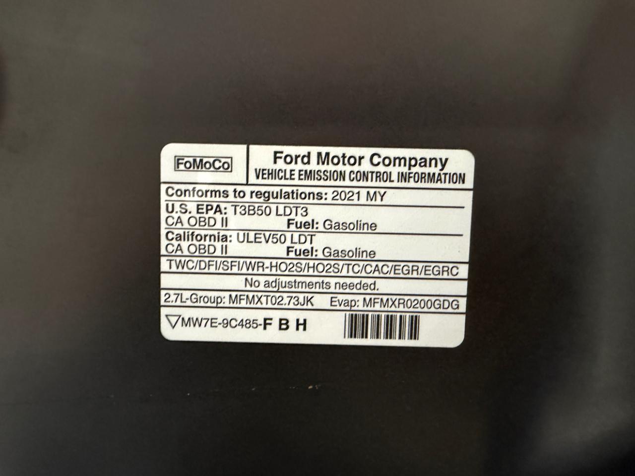 Ford F-150 XLT SuperCab 6.5-ft. Bed 4WD 2021
