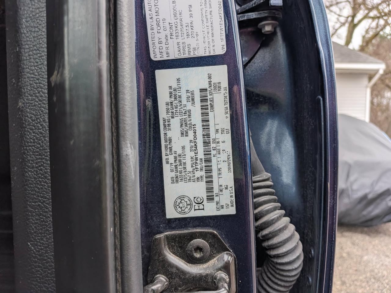 Ford F-150 XLT SuperCrew 6.5-ft. Bed 4WD 2019