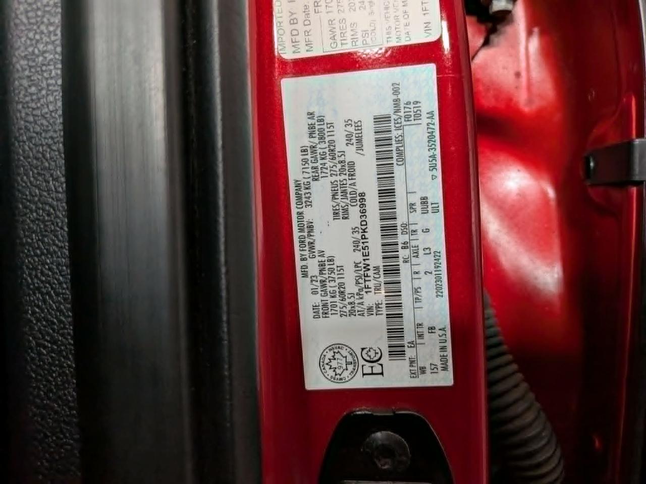 Ford F-150 XLT SuperCrew 6.5-ft. Bed 4WD 2023