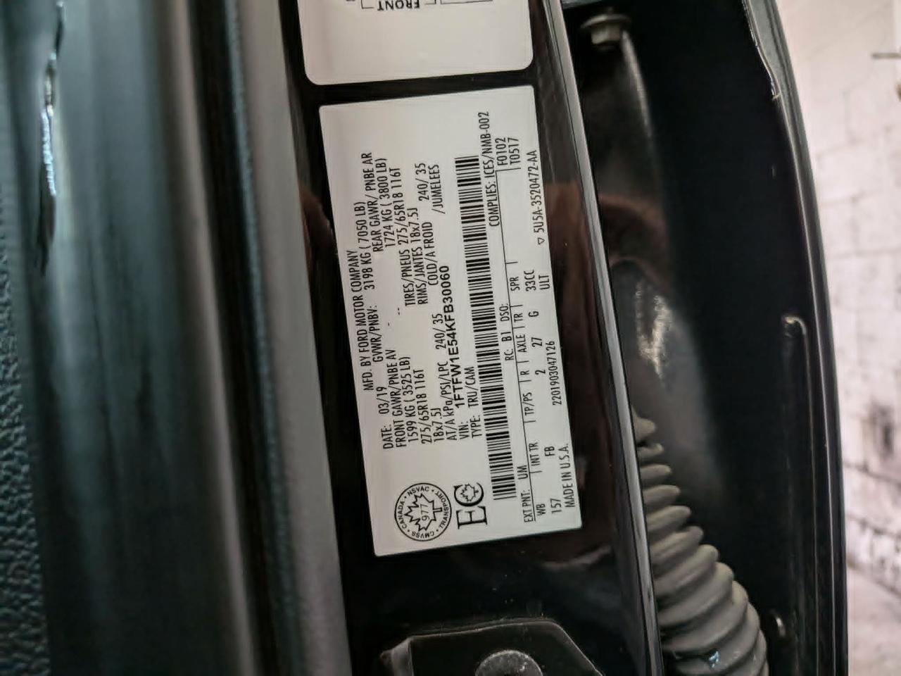 Ford F-150  2019