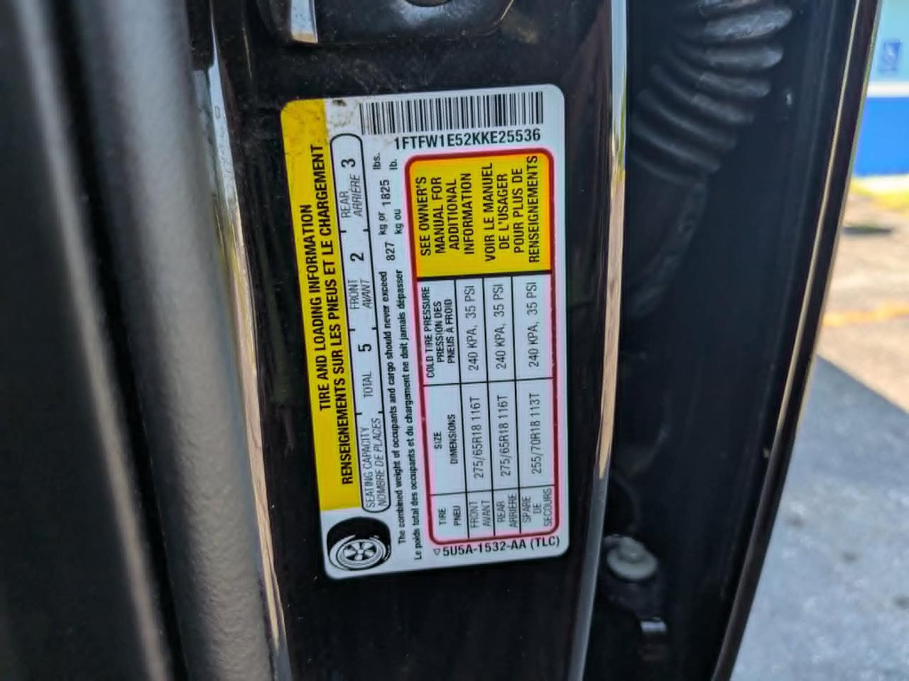 Ford F-150 Lariat SuperCrew 6.5-ft. Bed 4WD 2019