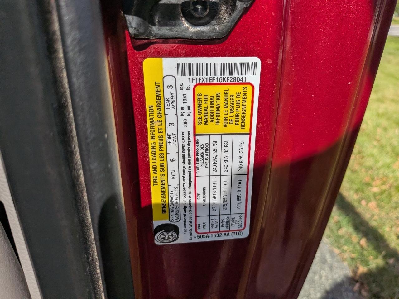 Ford F-150 XLT 4WD SuperCrew 6.5' Box 2016
