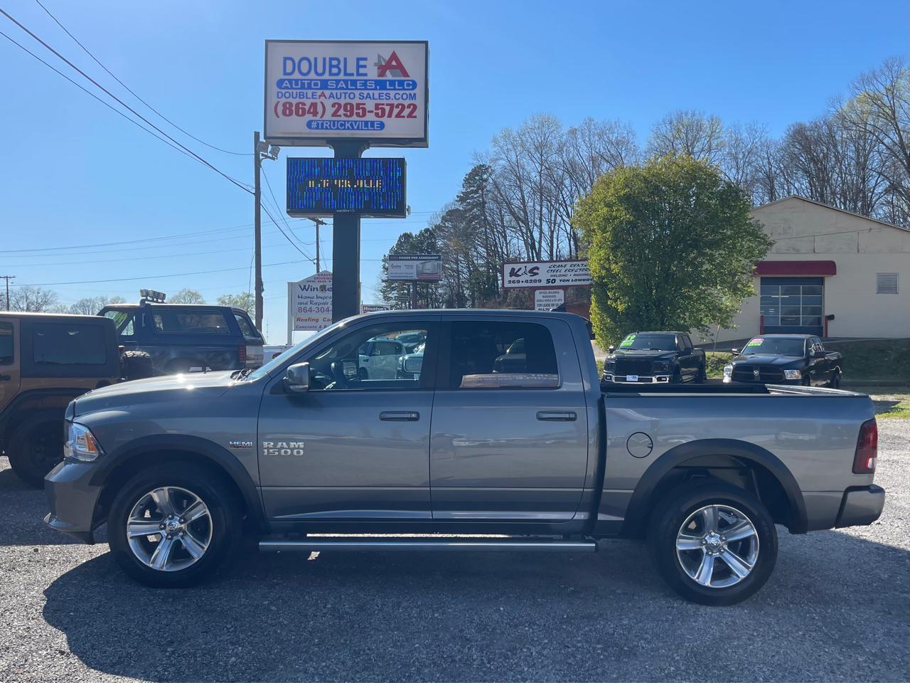 2013 RAM 1500 Sport Crew Cab 4WD