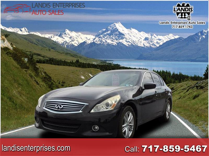 2013 Infiniti G Sedan 37x AWD