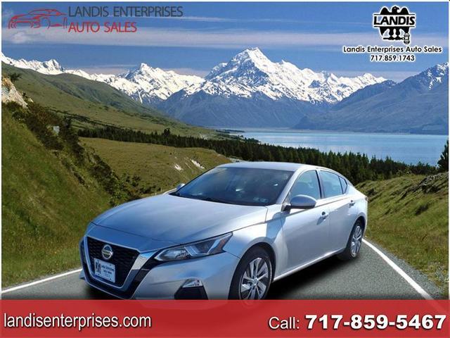 Silver 2020 Nissan Altima Sedan Front-Wheel Drive Continuously Variable Transmission
