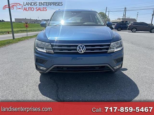 Blue 2019 Volkswagen Tiguan SEL 4Motion SUV / Crossover All-Wheel Drive 8-Speed Automatic