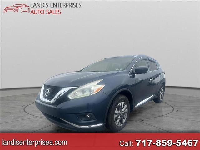 Blue 2016 Nissan Murano SUV / Crossover All-Wheel Drive Continuously Variable Transmission