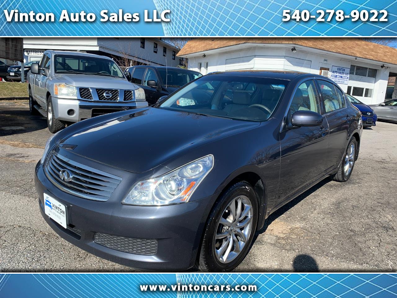 Used 2008 Infiniti G35 Sedan 4dr x AWD for Sale in Vinton VA 24179