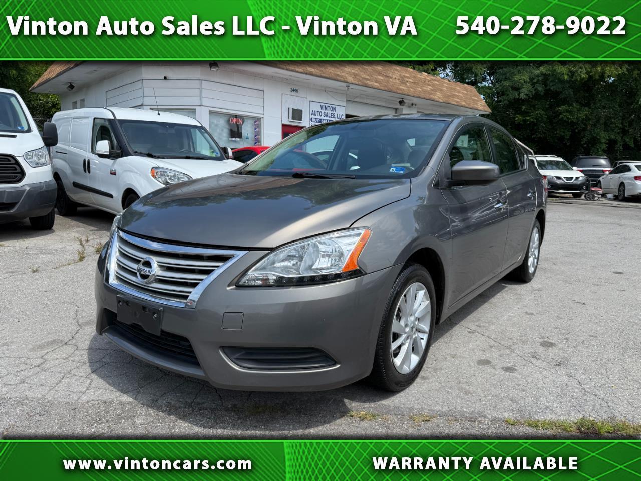 Nissan Sentra 4dr Sdn I4 CVT SV 2015