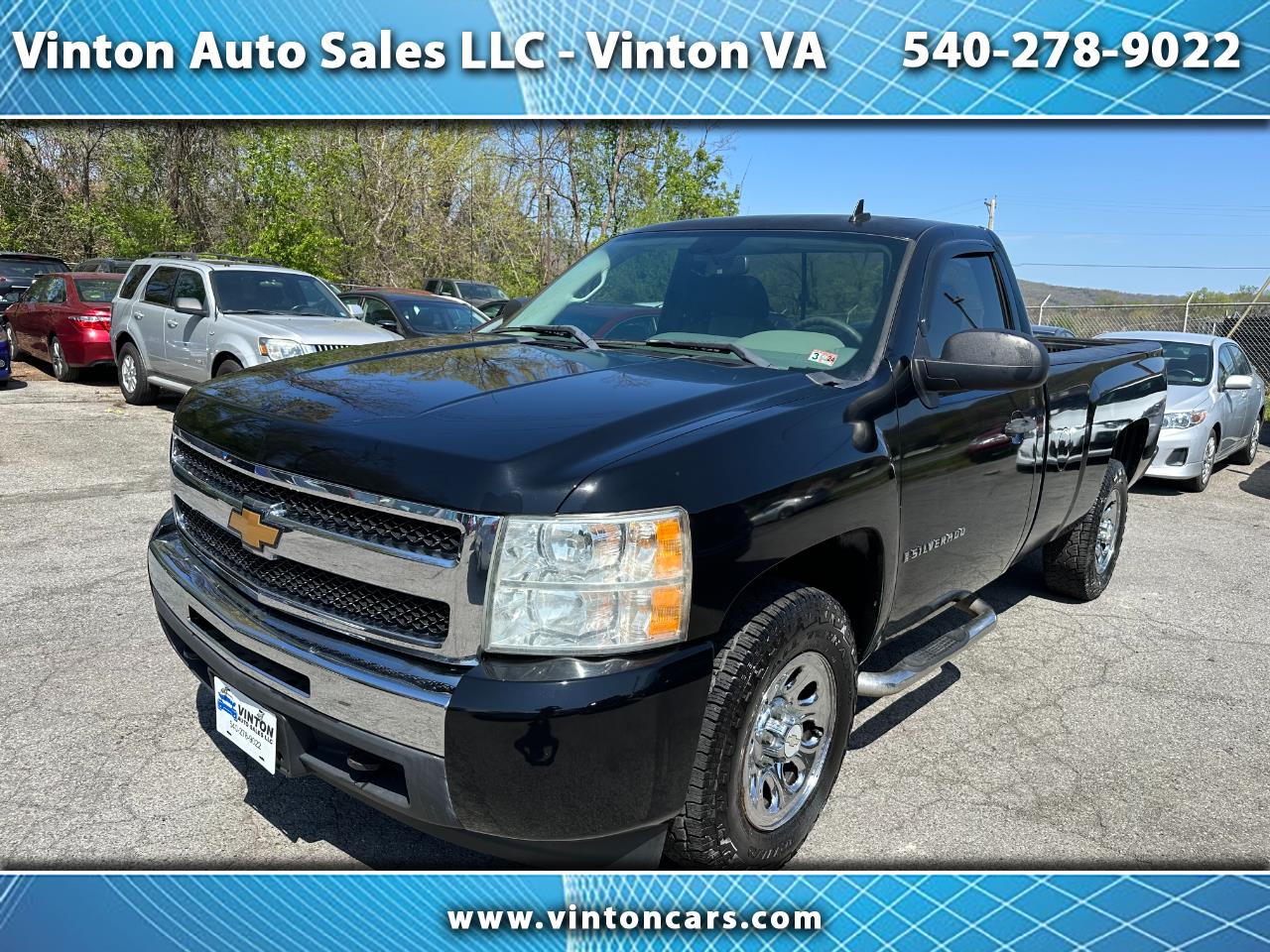 Used 2008 Chevrolet Silverado 1500 4WD Reg Cab 133.0" Work Truck for