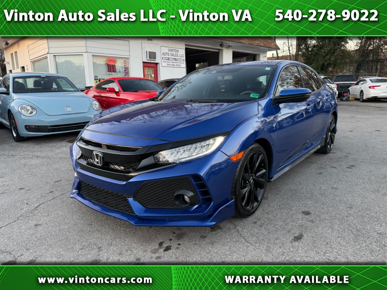 2017 Honda Civic Hatchback Sport Touring CVT