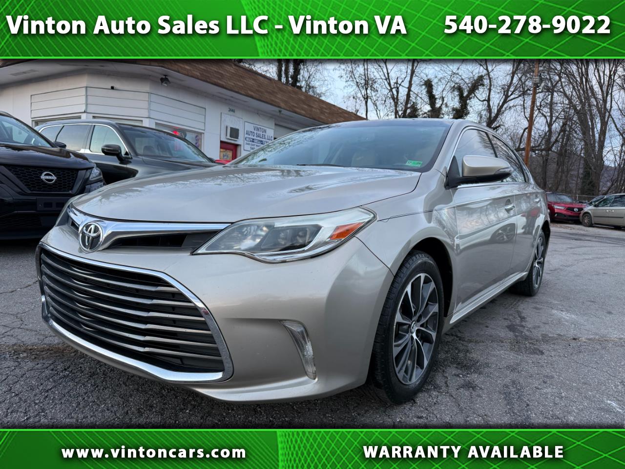 Toyota Avalon 4dr Sdn XLE Premium (Natl) 2016