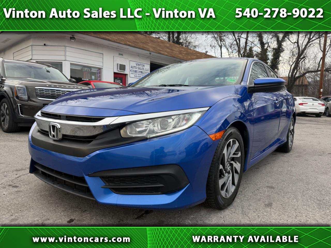 Honda Civic Sedan EX CVT 2017