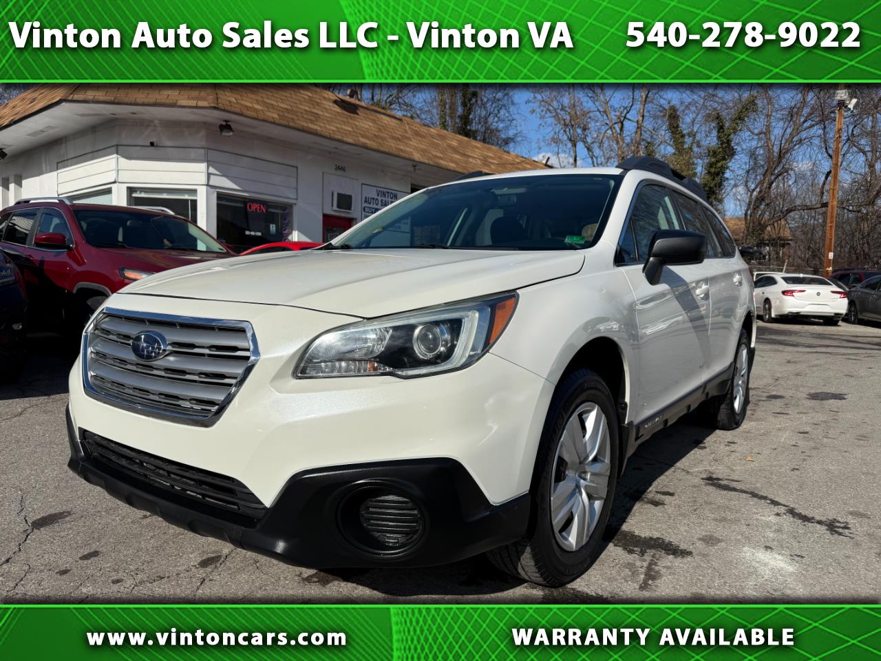 Subaru Outback 4dr Wgn 2.5i PZEV 2015