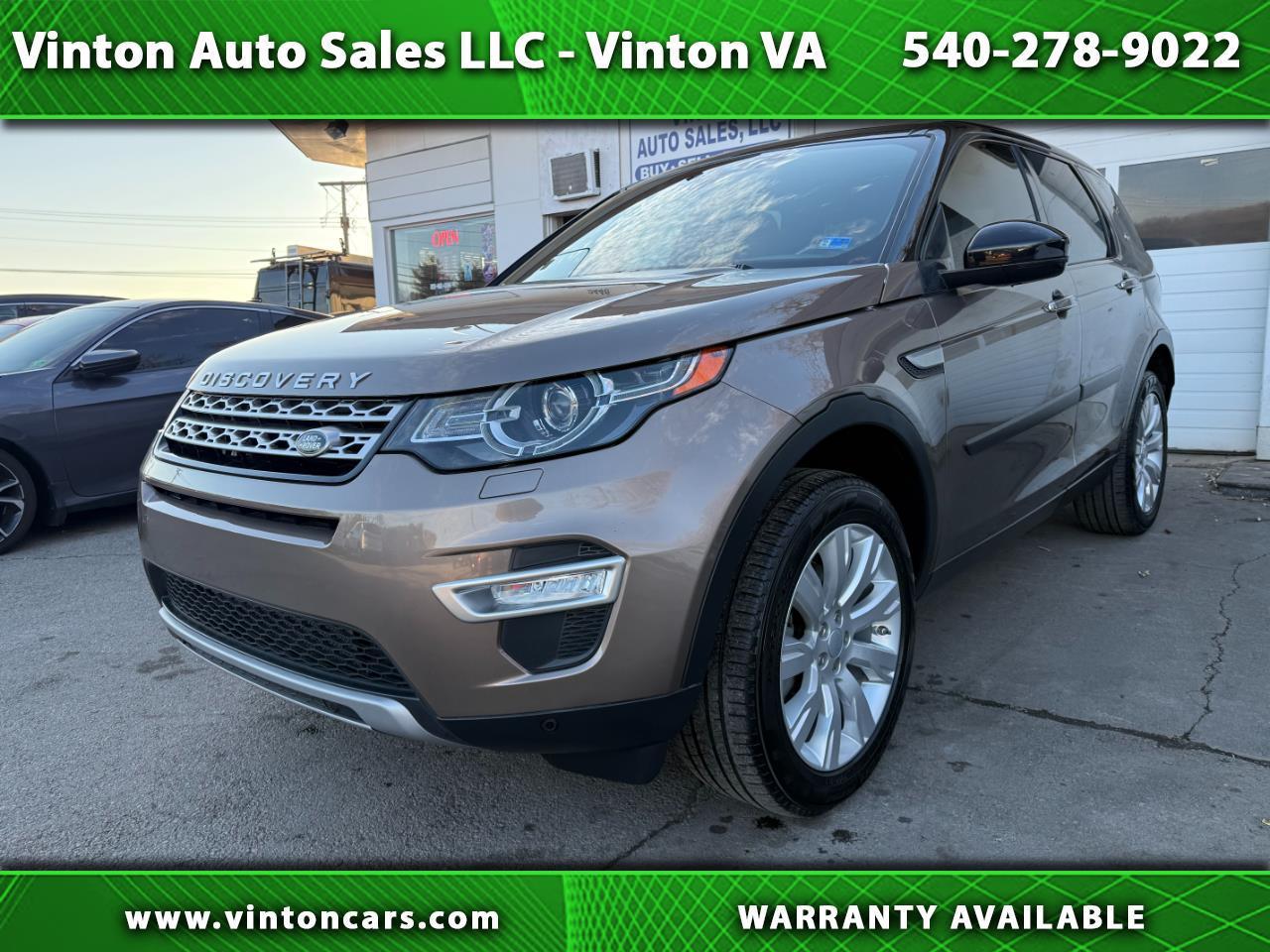 2016 Land Rover Discovery Sport AWD HSE LUX