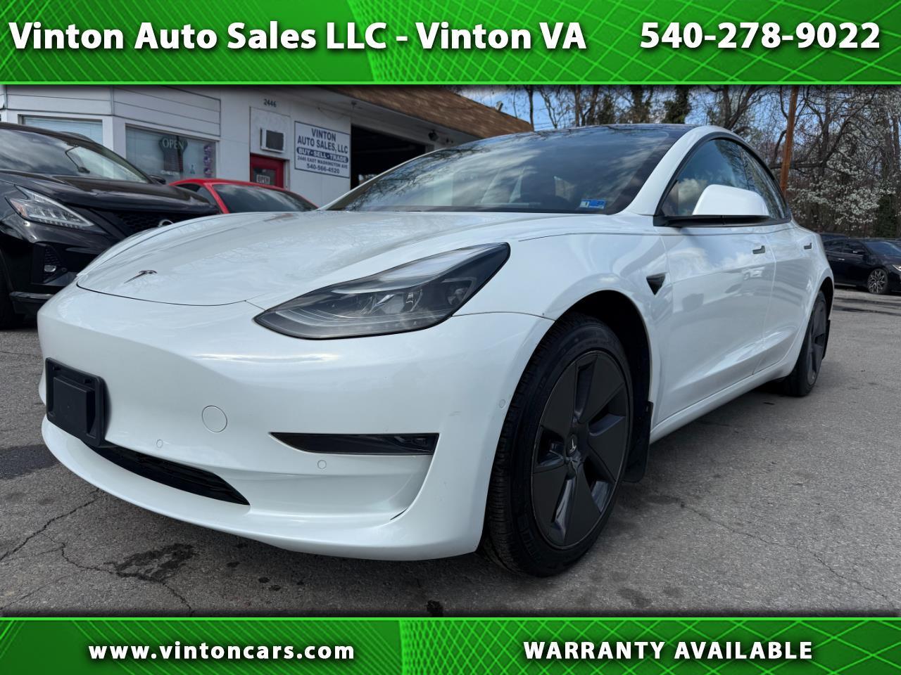 2021 Tesla Model 3 Standard Range Plus RWD