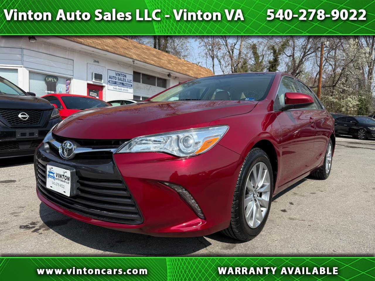 Toyota Camry XLE Auto (Natl) 2017