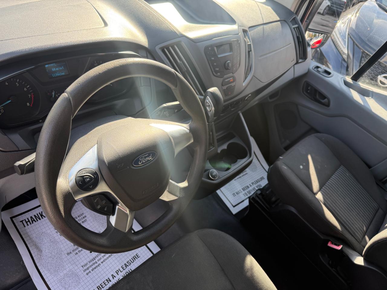 Ford Transit Van T-250 130" Low Rf 9000 GVWR Swing-Out RH Dr 2018