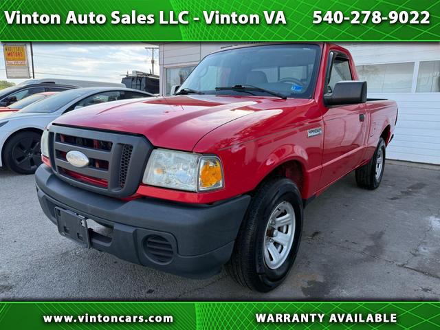 Red 2008 Ford Ranger Pickup Truck Manual
