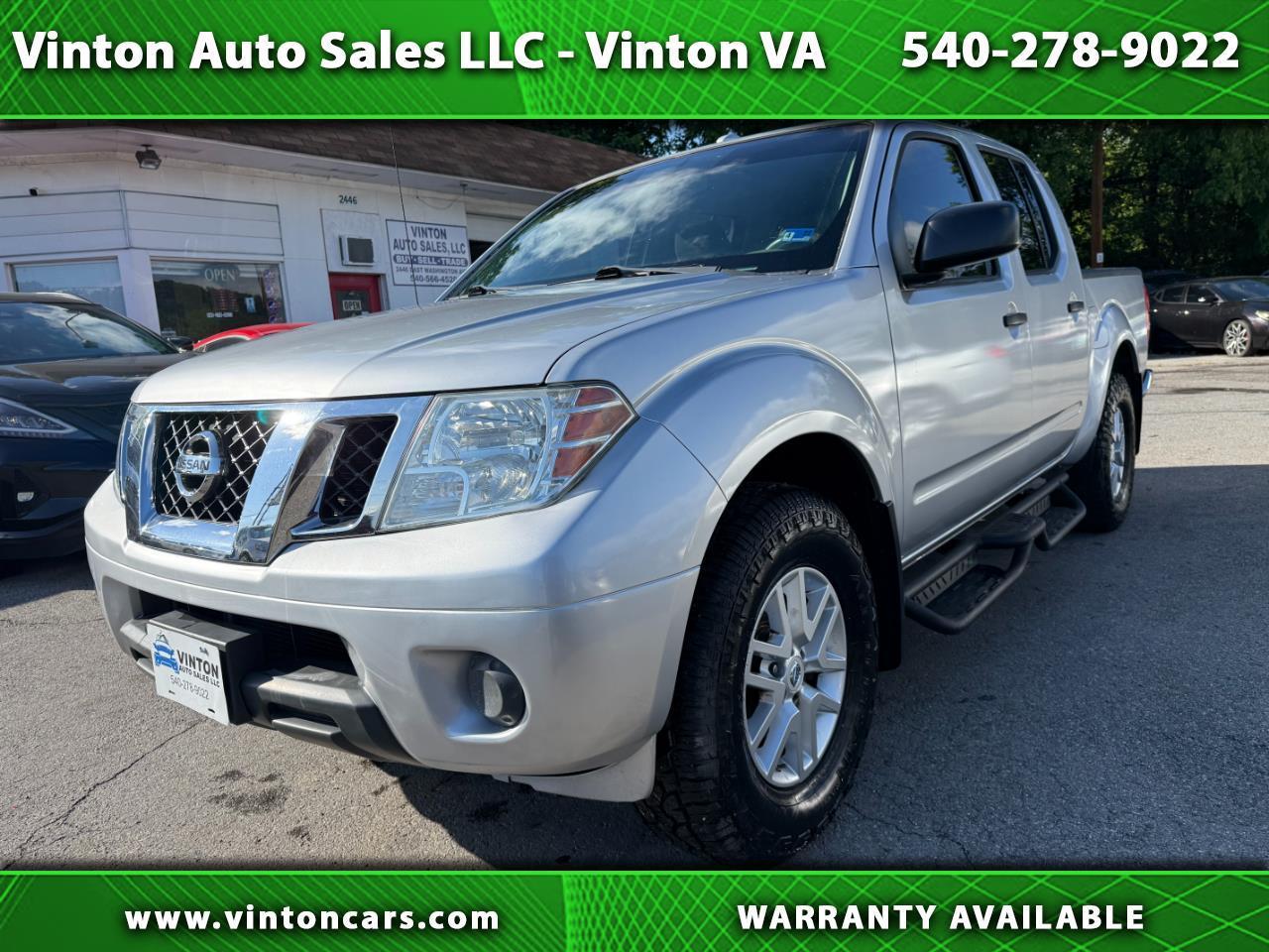 Nissan Frontier Crew Cab 4x4 SV V6 Auto 2018