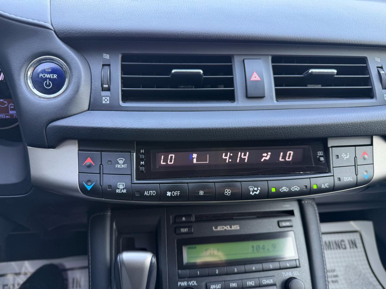 Lexus CT 200h Hybrid 4D Hatchback 2015