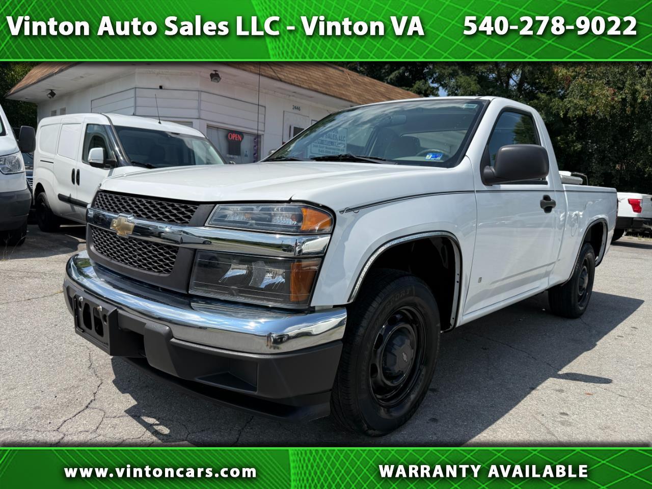 Chevrolet Colorado 2WD Reg Cab 111.2" Work Truck 2008