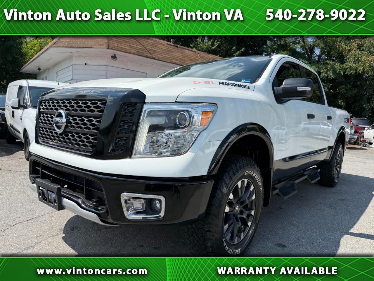 Nissan Titan 4x4 Crew Cab PRO-4X 2018
