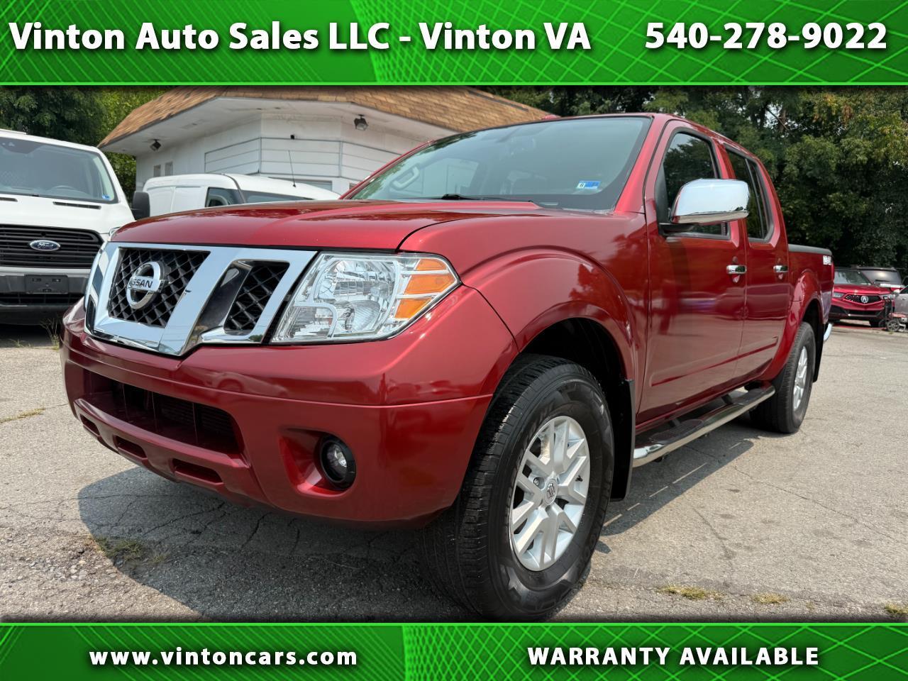 Nissan Frontier Crew Cab 4x4 SV V6 Auto 2017