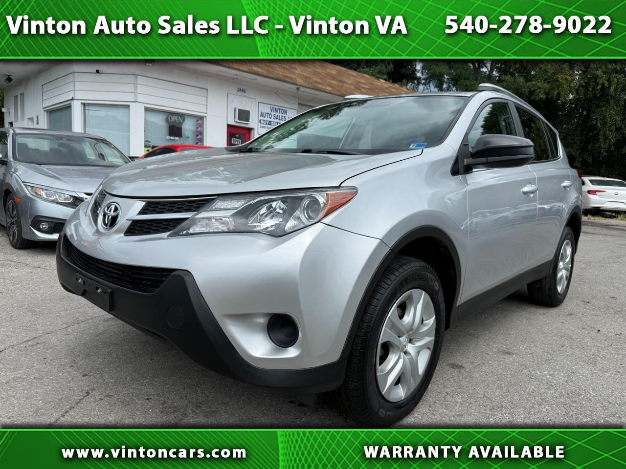 Toyota RAV4 LE 2014
