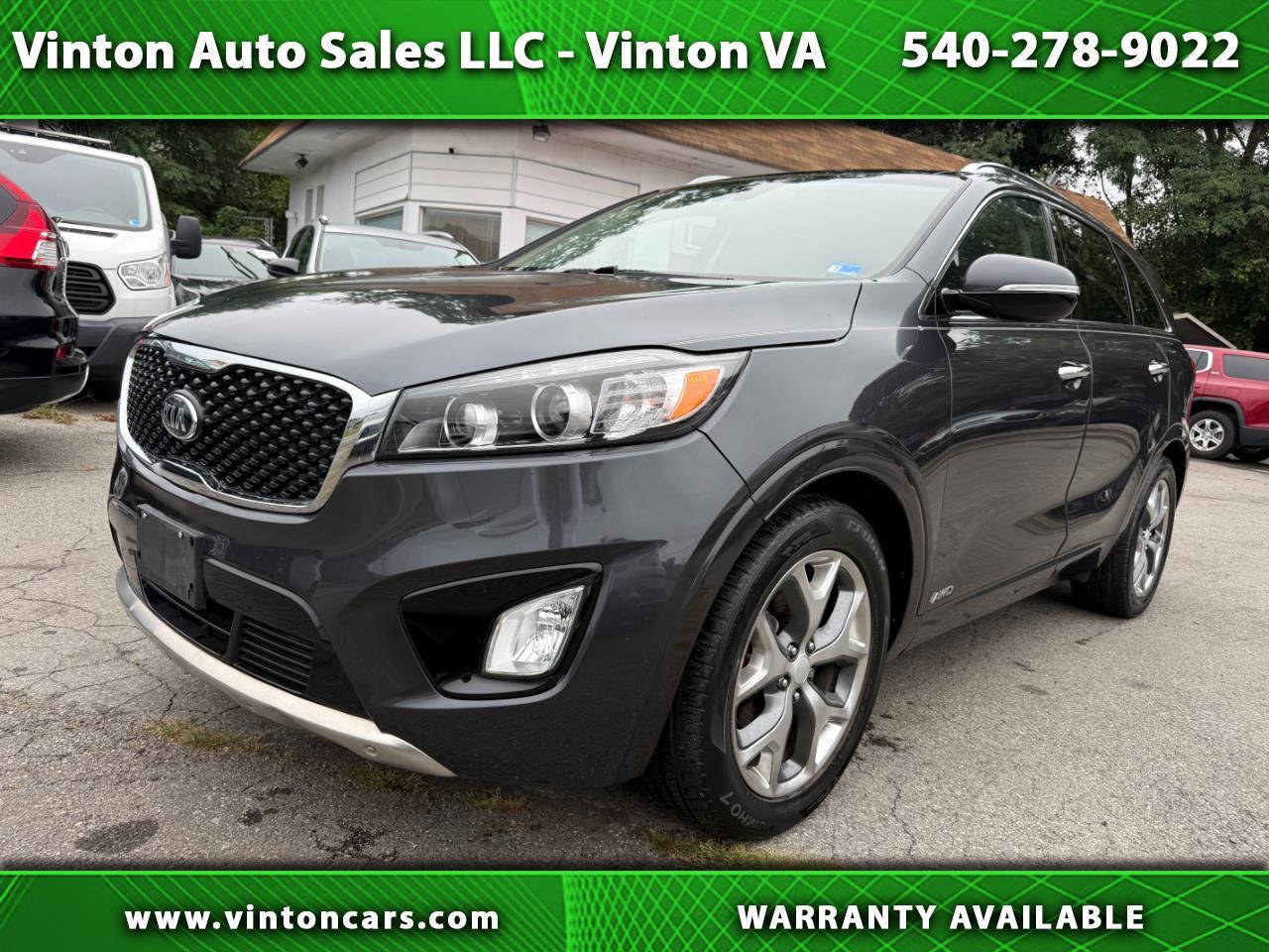 2017 Kia Sorento SX V6 AWD