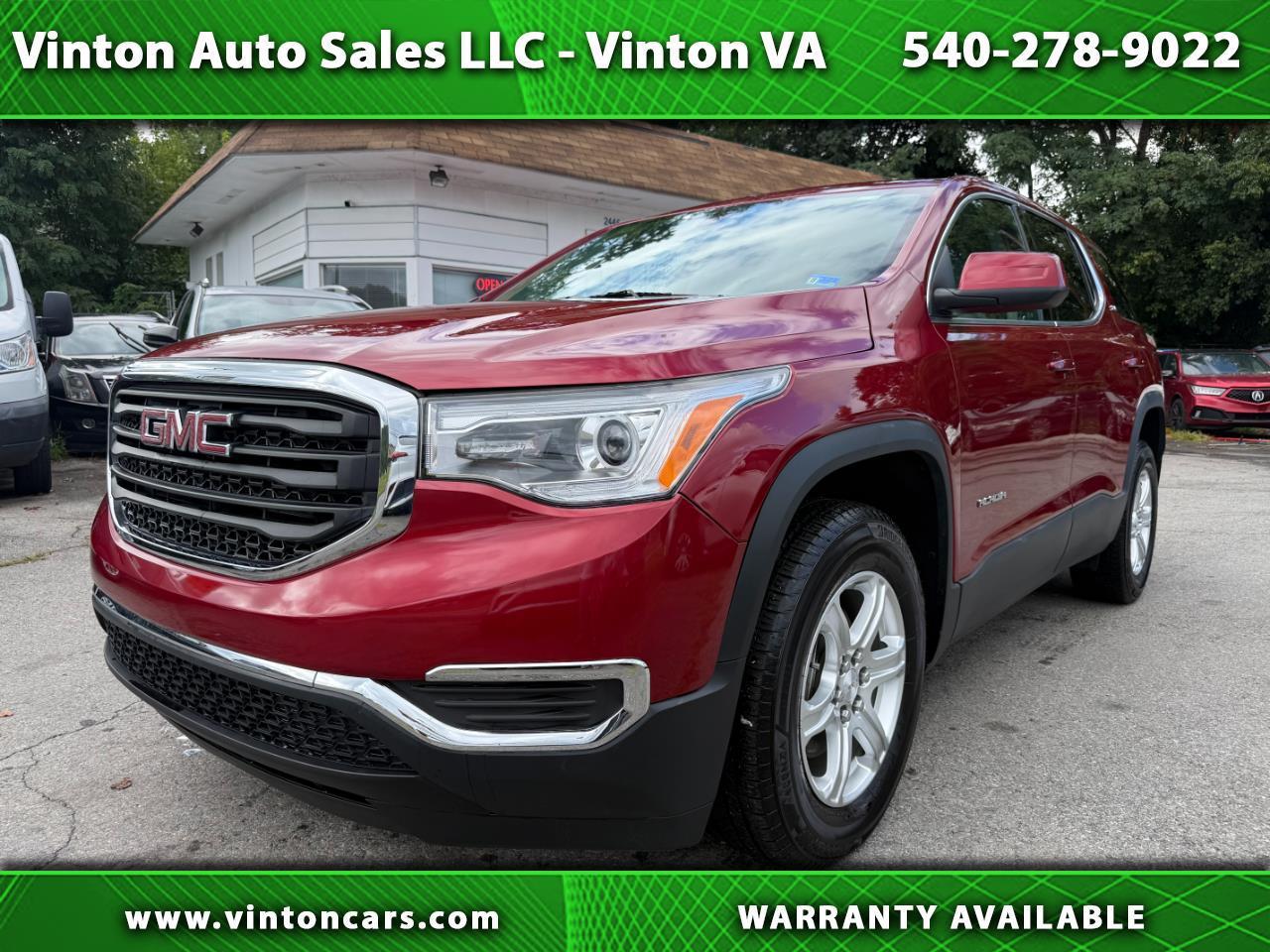 2019 GMC Acadia SLE w/SLE-1