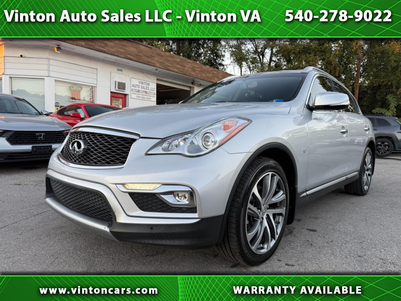 Infiniti QX50 LUXE AWD 2017