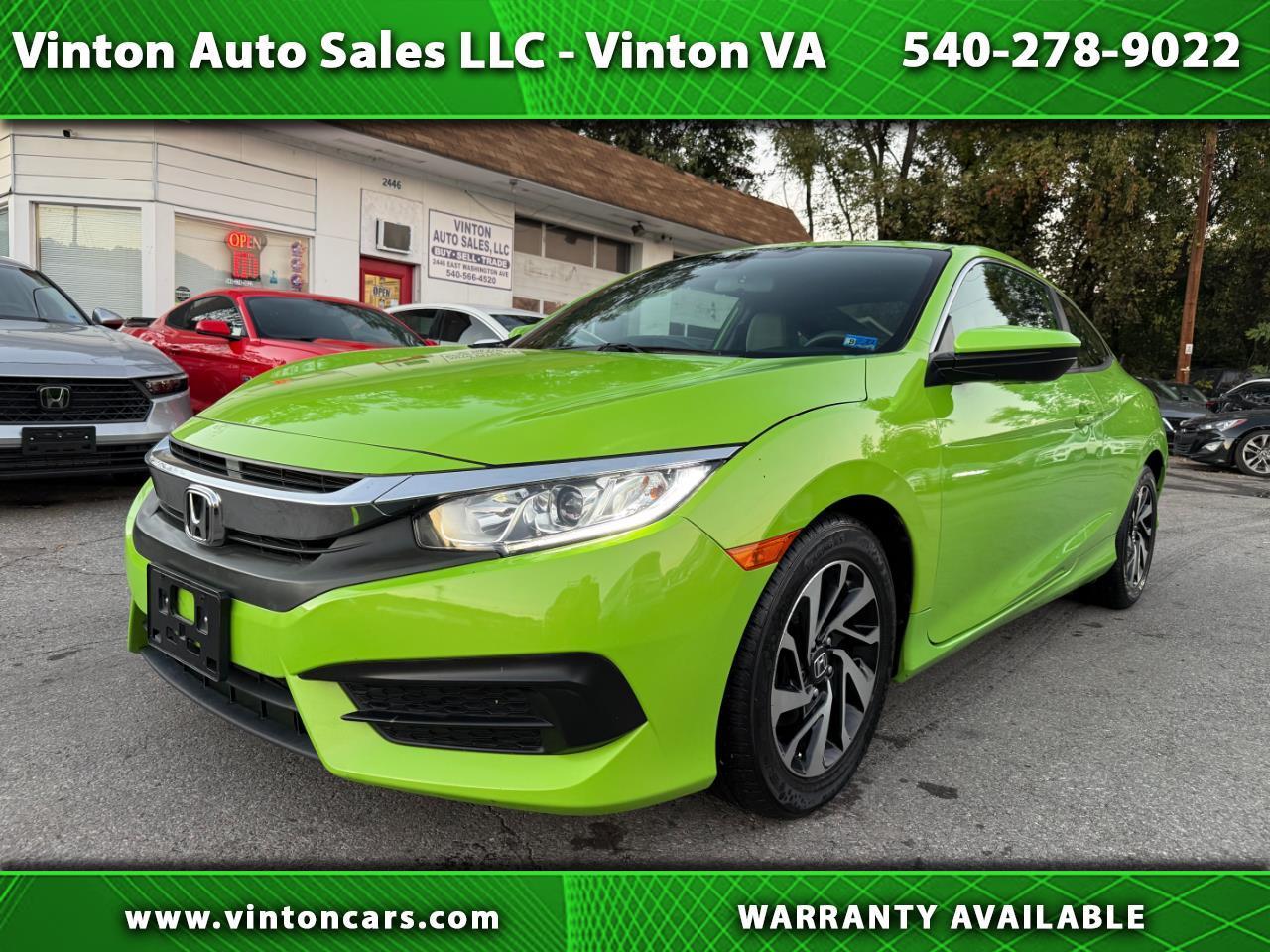 Honda Civic Coupe  2017