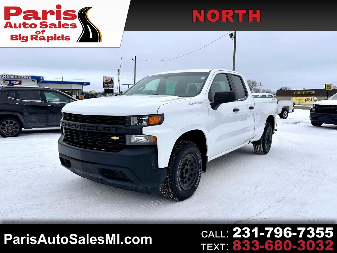 2019 Chevrolet Silverado 1500 Work Truck Double Cab 4WD