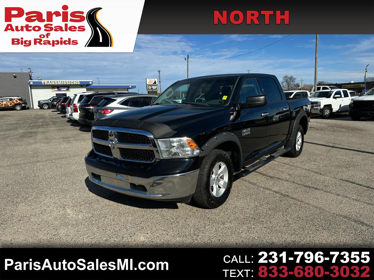 2014 RAM 1500 SLT Crew Cab SWB 4WD