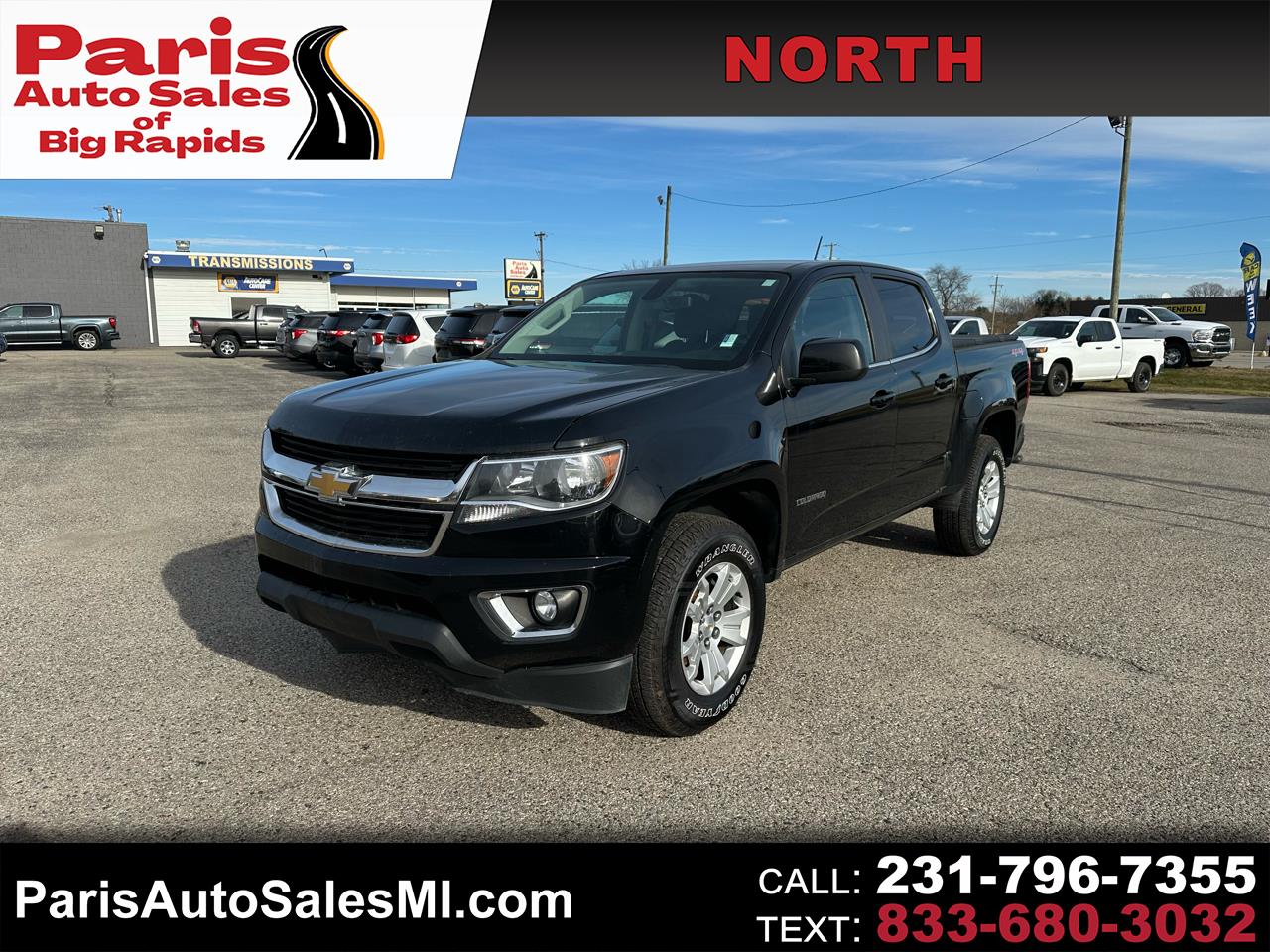 2018 Chevrolet Colorado LT Crew Cab 4WD Long Box