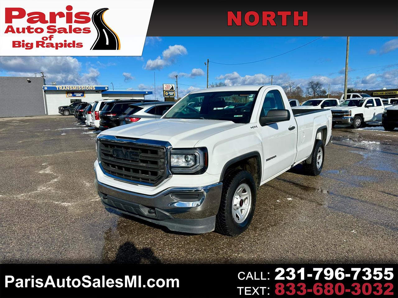 2018 GMC Sierra 1500 Base Long Box 4WD