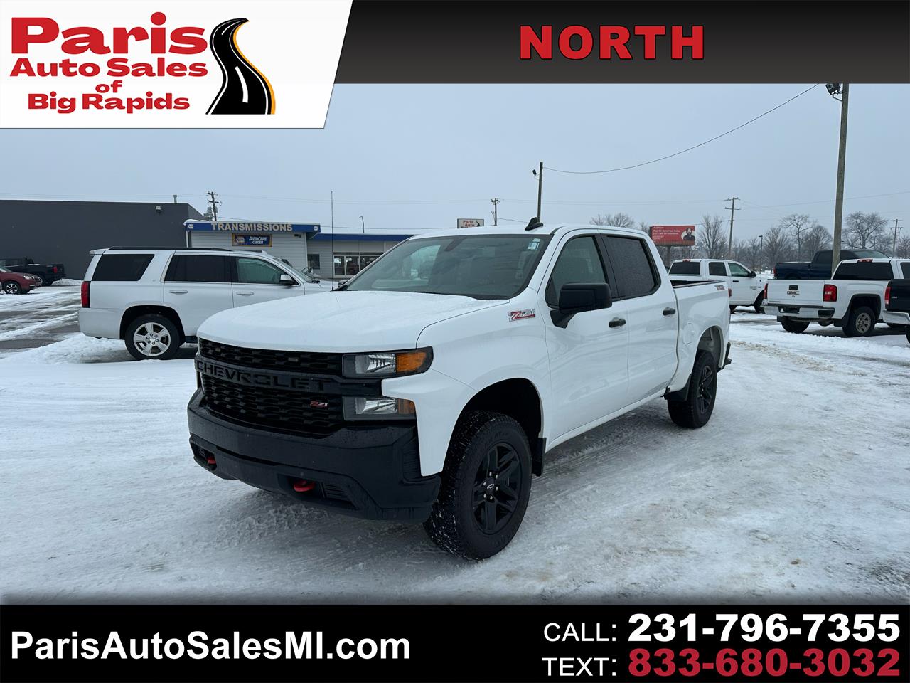 2021 Chevrolet Silverado 1500 Custom Trail Boss Crew Cab Long Box 4WD
