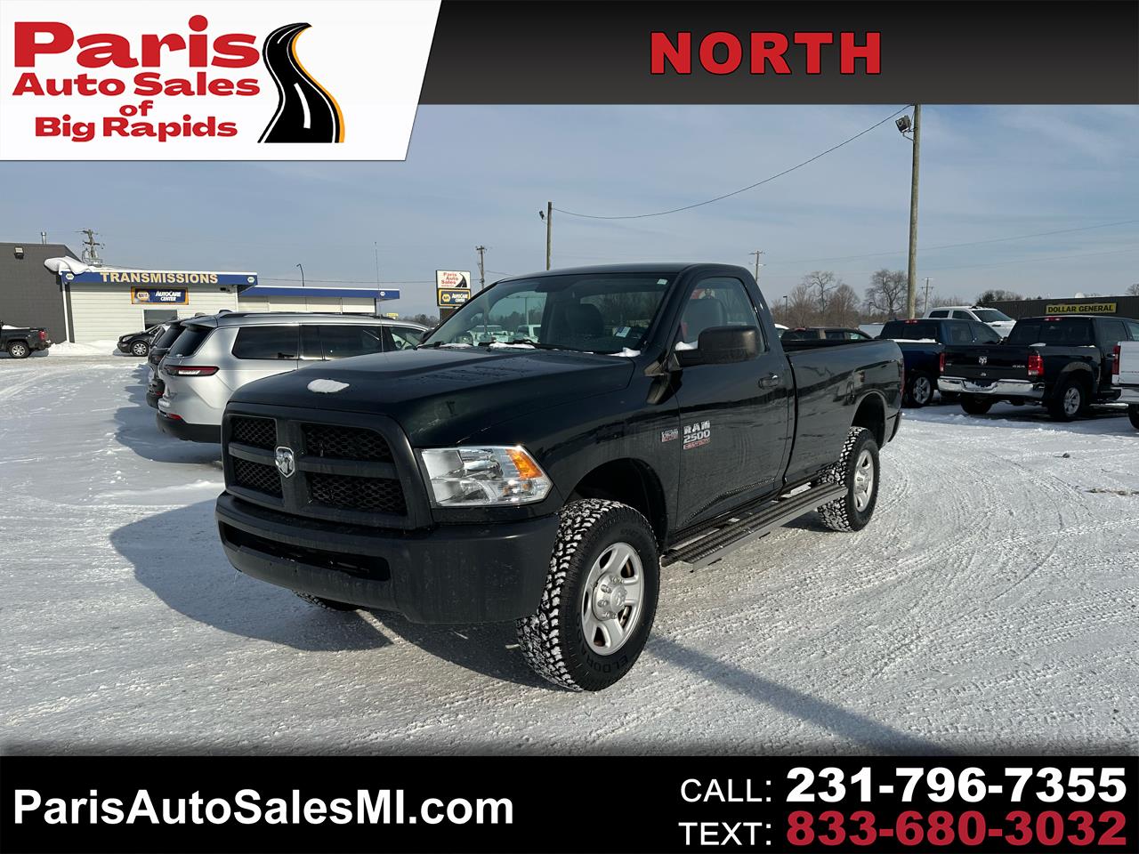 2016 RAM 2500 Tradesman Regular Cab 4WD