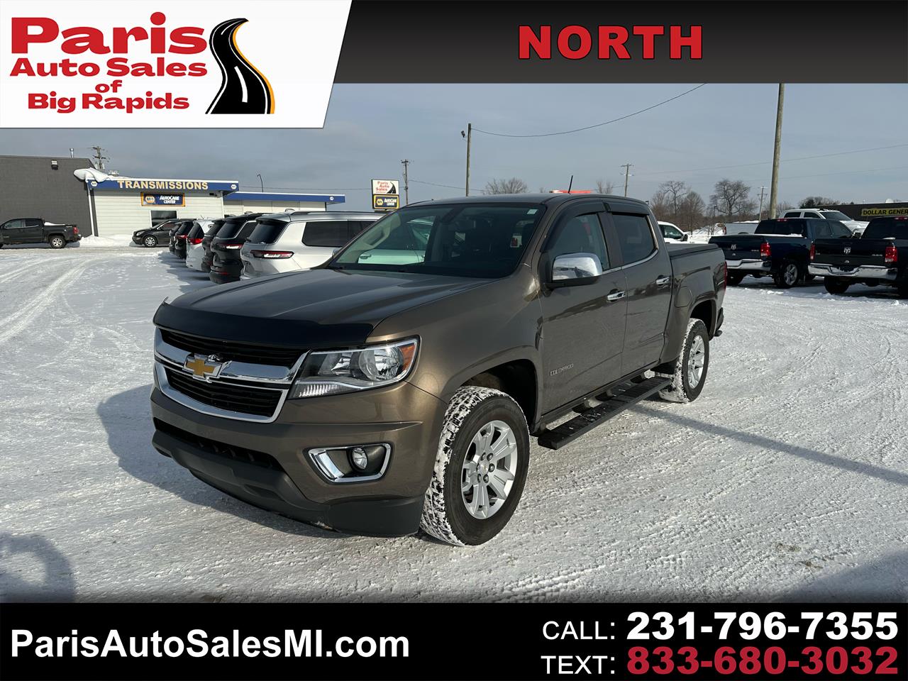 2015 Chevrolet Colorado LT Crew Cab 2WD Long Box