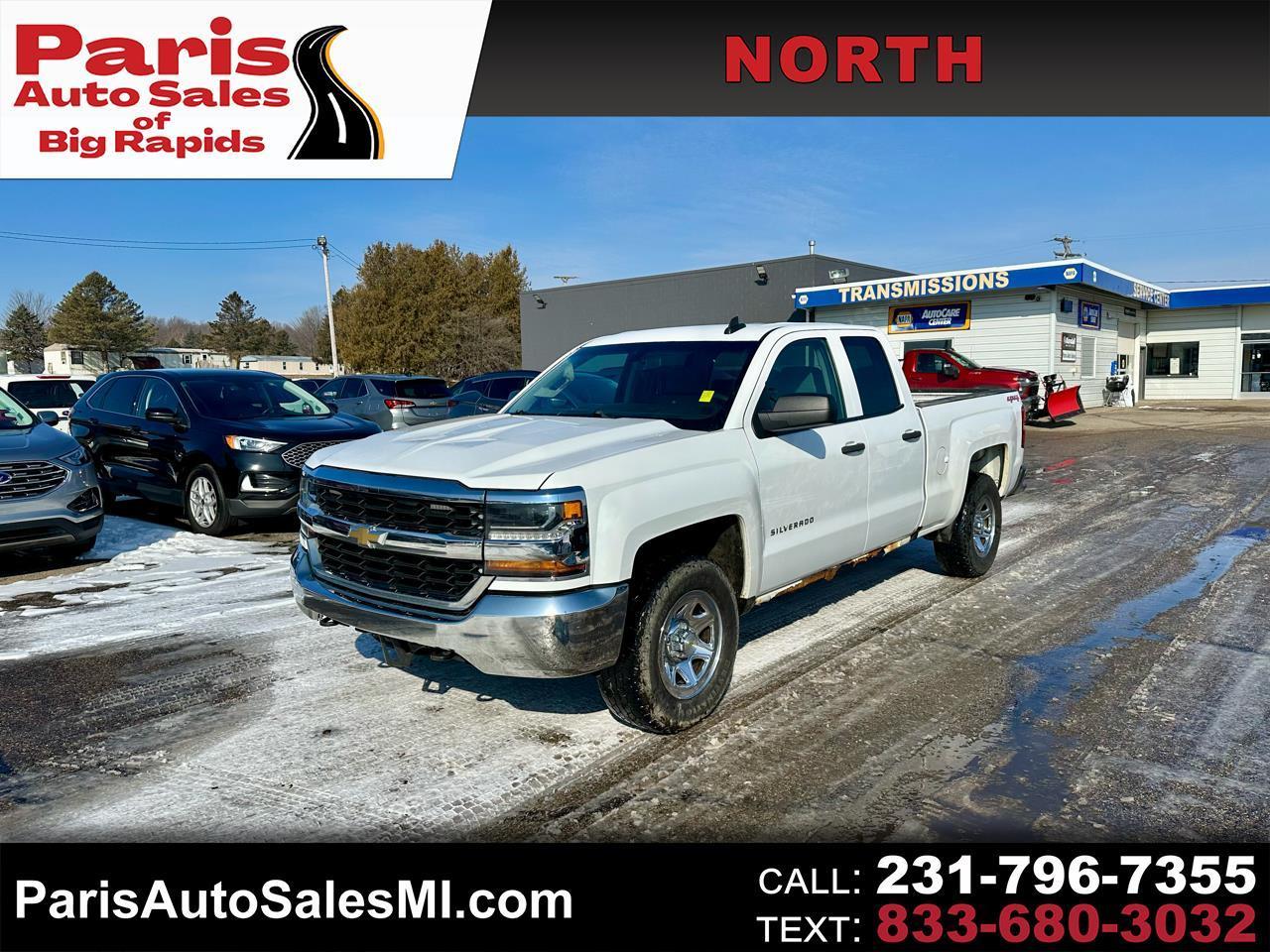 2017 Chevrolet Silverado 1500 Work Truck Double Cab 4WD