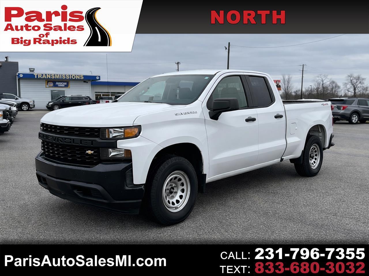 2019 Chevrolet Silverado 1500 Work Truck Double Cab 4WD