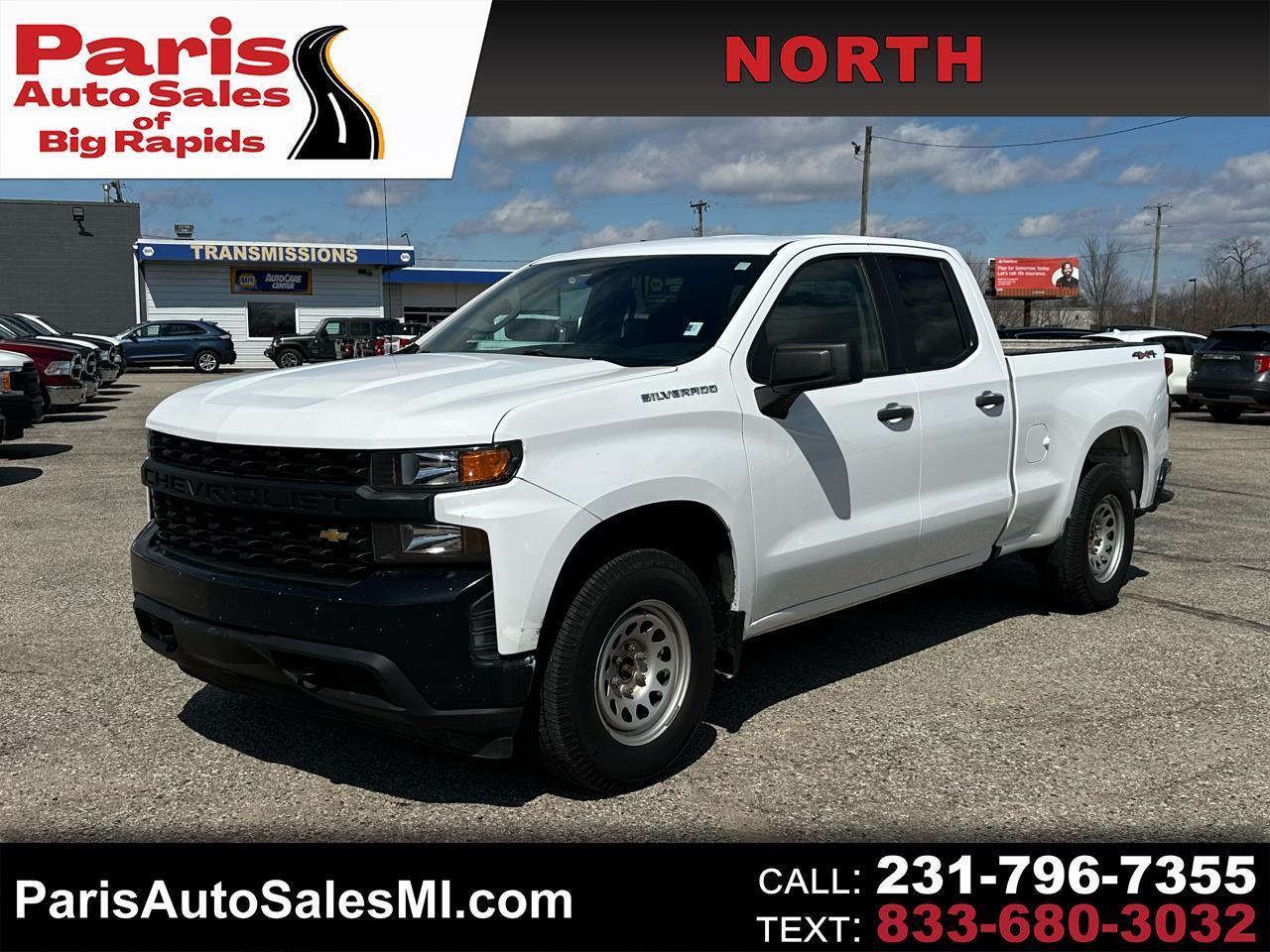 2019 Chevrolet Silverado 1500 Work Truck Double Cab 4WD