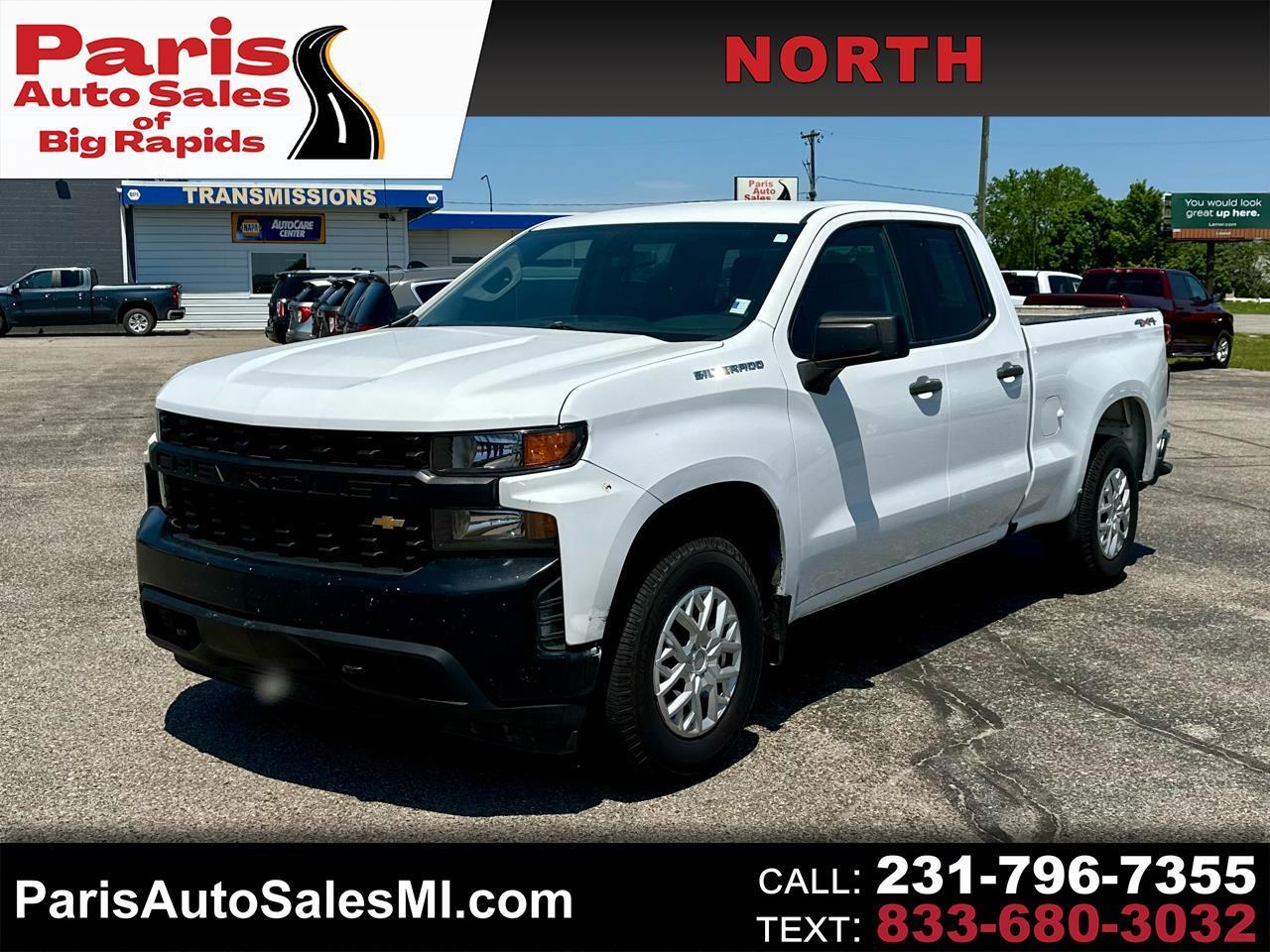 2019 Chevrolet Silverado 1500 Work Truck Double Cab 4WD