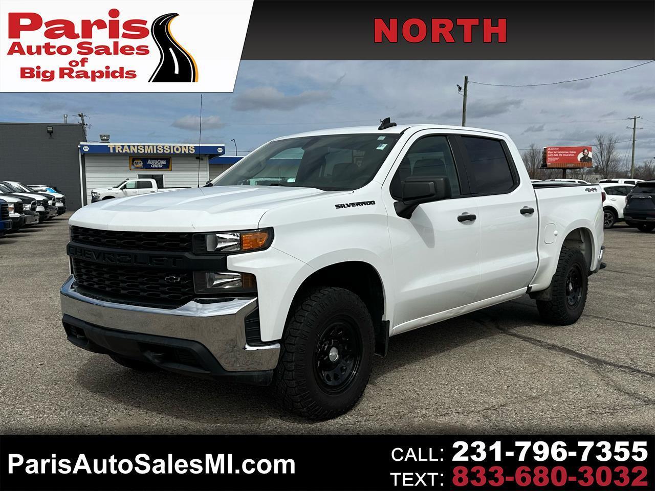 2021 Chevrolet Silverado 1500 Work Truck Crew Cab Long Box 4WD